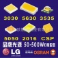 欧司朗5630灯珠0.5w osram欧司朗5630led灯珠3v光源GW JDSMS1.EC